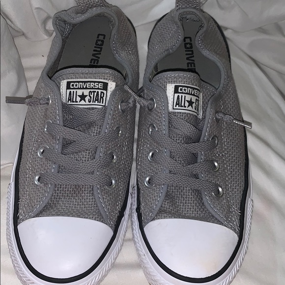 converse no tie slip on